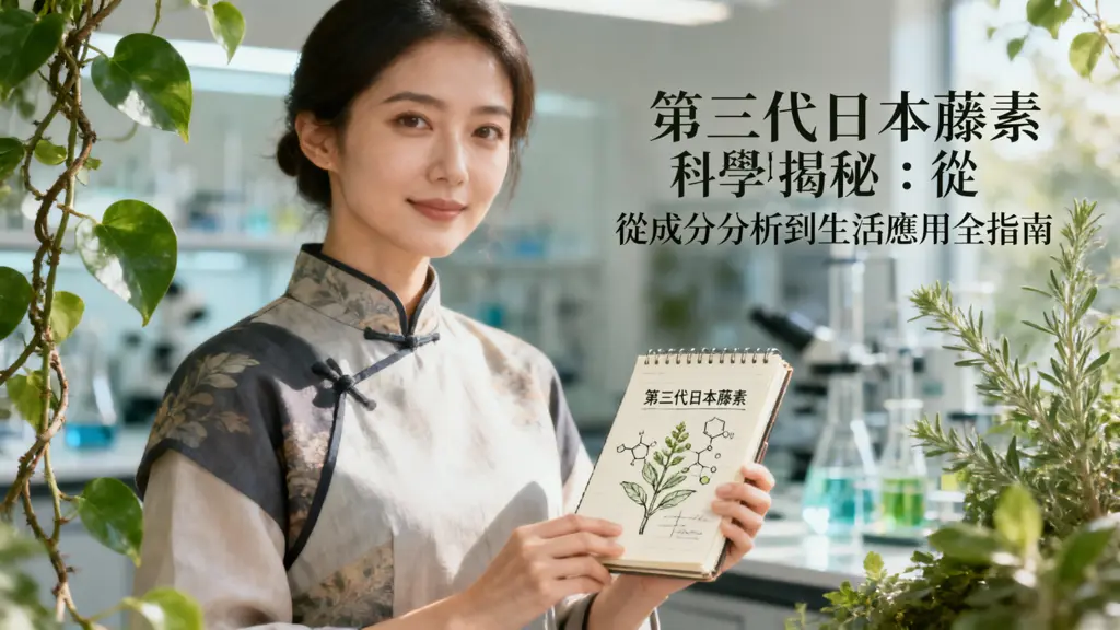第三代日本藤素科學揭秘：從成分分析到生活應用全指南