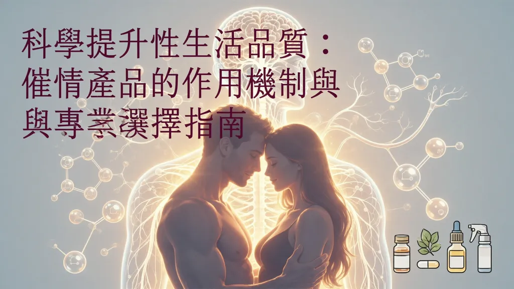 催情產品如何提升男女性功能？深入了解其原理與效果