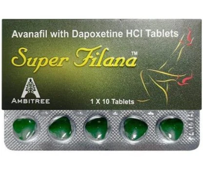 印度綠水鬼雙效錠Super Filana