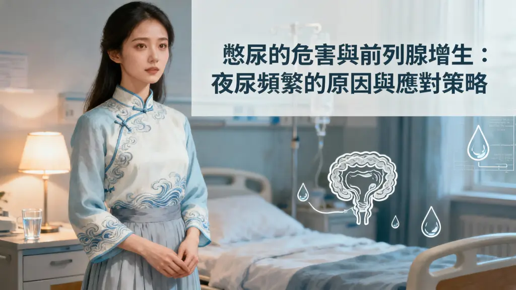 憋尿的危害與前列腺增生：夜尿頻繁的原因與應對策略