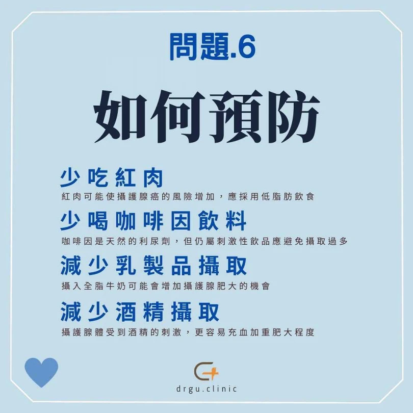 攝護腺肥大症狀對照圖