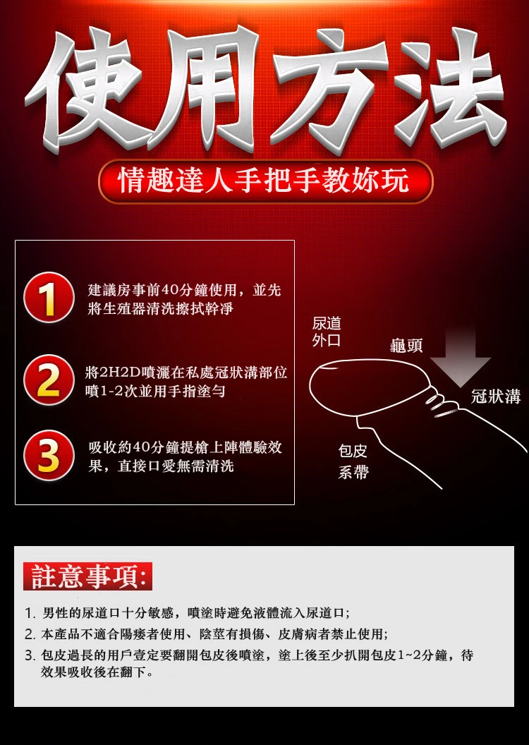 2H2D持久液使用步驟圖解
