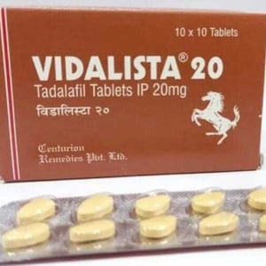 印度犀利士Vidalista治療勃起功能障礙陽痿|藥效長達36小時20mg/10顆